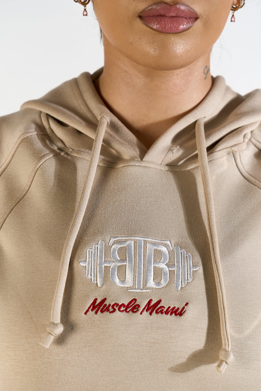 THE ELEVATE CROPPED HOODIE